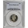 Image 1 : 1910 25C PR64 Cameo PCGS. Unfathomably deep mirrors an 