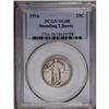 Image 3 : 1916 25C VG8 PCGS. The upper half of the date is worn, 