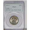 Image 1 : 1917 25C Type One MS65 PCGS. A lightly toned tan-gray 