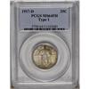 Image 1 : 1917-D 25C Type One MS64 Full Head PCGS. An attractive 