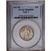 Image 3 : 1917-D 25C Type One MS65 Full Head PCGS. Original ligh 