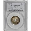 Image 3 : 1917-D 25C Type One MS65 Full Head PCGS. Generally str 
