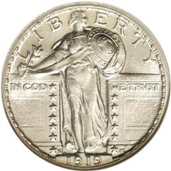 1919-S 25C MS61 Full Head NGC. This is a scarce coin i 