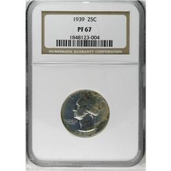 1939 25C PR67 NGC. A sharp Superb Gem with deep mirror 