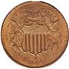 Image 1 : 1864 2C J-371 PR65 PCGS.From The Antigo Collection. 