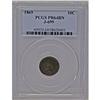Image 3 : 1869 10C Standard Silver Ten Cents, Judd-699, Pollock- 