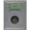 Image 3 : 1870 25C Standard Silver Quarter Dollar, Judd-888, Pol 