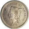 Image 1 : 1871 5C Five Cents, Judd-1054, Pollock-1189, R.6, PR64 