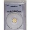 Image 3 : 1852 G$1 MS65 PCGS. Although more than 2 million piece 
