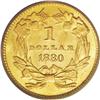 Image 2 : 1880 G$1 MS66 PCGS. With an original mintage of only 1 