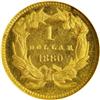 Image 2 : 1880 G$1 MS65 Deep Mirror Prooflike NGC. Those who col 