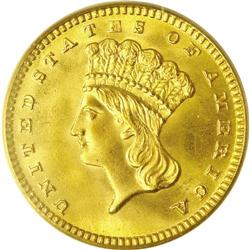 1888 G$1 MS67 PCGS. A remarkably preserved representat 