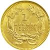 Image 2 : 1888 G$1 MS67 NGC. This beautiful Superb Gem is flawle 