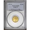 1843-D $2 1/2 Small D XF45 PCGS. 