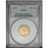 Image 1 : 1906 $2 1/2 MS62 PCGS. The remarkably clean devices an 