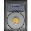 Image 1 : 1908 $2 1/2 MS63 PCGS. An orange-yellow example with e 