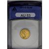 Image 3 : 1911-D $2 1/2 AU53 ANACS. This key date quarter eagle 