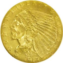 1912 $2 1/2 MS63 NGC. 
