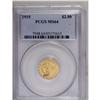 Image 3 : 1915 $2 1/2 MS64 PCGS. This boldly struck apricot-gold 
