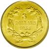 Image 2 : 1855 $3 MS62 PCGS. First year of the large reverse let 