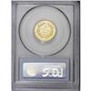 Image 4 : 1860 $3 MS62 PCGS. Lustrous light yellow-gold with fro 