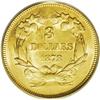 Image 2 : 1878 $3 MS63 PCGS. While it is viewed as a relatively 