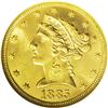 Image 1 : 1885 $5 MS65 NGC. This is one of the better examples o 