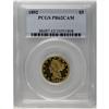 Image 3 : 1892 $5 PR62 Cameo PCGS. A rare coin from a recorded p 