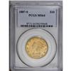 Image 3 : 1887-S $10 MS64 PCGS. The Choice level of preservation 