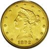 1892-O $10 MS62 PCGS. Although scarcer than the even l 