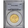 Image 1 : 1901-O $10 MS62 PCGS. An orange-yellow example with ri 