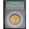 Image 1 : 1901-S $10 MS63 PCGS. A highly lustrous example that d 
