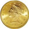 1901-S $10 MS65 PCGS. Outstanding color, luster, and o 