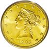 1903-S $10 MS64 PCGS. This piece offers exemplary deep 