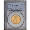 1908 $10 Motto MS63 PCGS. The strike is excellent, wit 