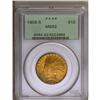 1909-S $10 MS62 PCGS. The satiny orange-yellow surface 