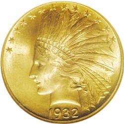 1932 $10 MS66 NGC. An always-popular coin at shows and 