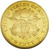 Image 2 : 1850 $20 AU53 NGC. This early double eagle has light w 