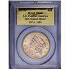 Image 3 : 1857-S $20 Spiked Shield MS64 PCGS. Ex: S.S. Central A 