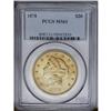 Image 1 : 1878 $20 MS61 PCGS. This suitably lustrous and untoned 