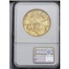 Image 2 : 1889-CC $20 AU53 NGC. Obverse stars 5 and 6 are softly 