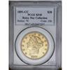 Image 3 : 1891-CC $20 XF45 PCGS. Ex: Rainy Day Collection. The 1 