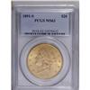 Image 3 : 1891-S $20 MS63 PCGS. Nicely die doubled on the lower 