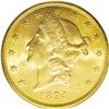 1894-S $20 MS63 PCGS. This attractive double eagle dis 