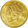 1895 $20 MS64 PCGS. The 1895-P is one of the two most 