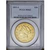1895-S $20 MS62 PCGS. This charming double eagle has u 