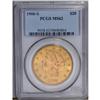 1900-S $20 MS62 PCGS. A sharply struck amber-khaki pie 