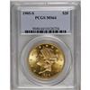 Image 3 : 1905-S $20 MS64 PCGS. Dazzling luster and color, being 