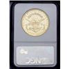 Image 4 : 1877-S $20 MS61 Prooflike NGC. A gorgeous yellow-gold 