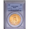 Image 1 : 1908 $20 Motto MS62 PCGS. The first year the motto IN 